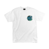 Santa Cruz Wave Dot Regular S/S Tee - White Front