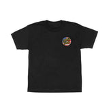 Santa Cruz Youth July 4th Dot V2 S/S Tee  - Black