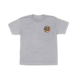 Santa Cruz Youth July 4th Dot V2 S/S Tee - Sport Grey
