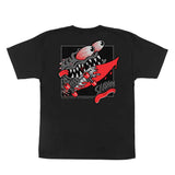 Santa Cruz Youth Meek Slasher Box S/S Tee - Black