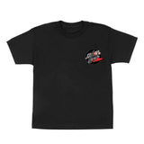 Santa Cruz Youth Meek Slasher Box S/S Tee - Black Front