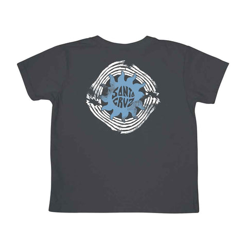 Santa Cruz Kid's Sun Daze S/S Tee - Charcoal