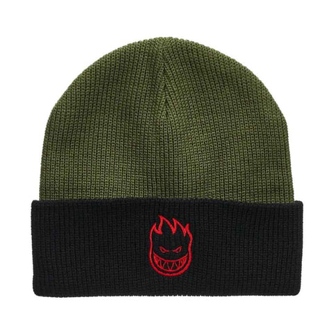 Spitfire Bighead Cuff Beanie - Olive