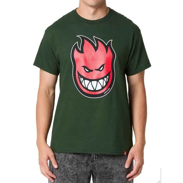 Spitfire Bighead Fill S/S Tee - Forest Green