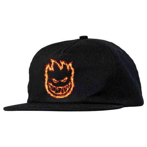 Spitfire Charred Remains Snapback - Black