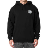 Spitfire Classic 87 Swirl Hoodie - Black/White Front