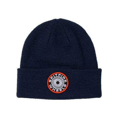 Spitfire CLSC '87 Swirl Patch Beanie - Navy