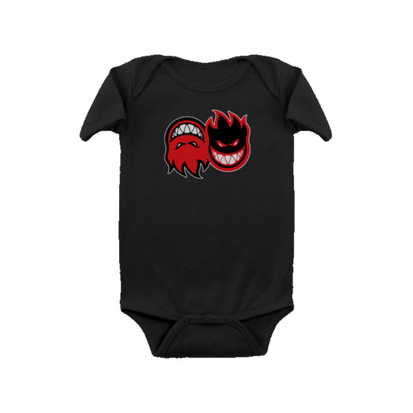 Spitfire Onesie Eternal Fill - Black/Red