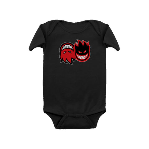 Spitfire Onesie Eternal Fill - Black/Red