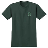 Spitfire PP Floral Classic Swirl S/S Tee - Forest Front