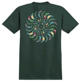Spitfire PP Floral Classic Swirl S/S Tee - Forest