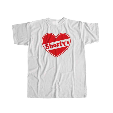 Shorty's Heart Logo S/S Tee - White