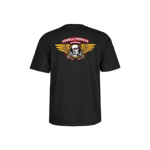 Powell Peralta Winged Ripper Tee - Black