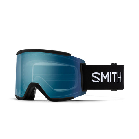 Smith 25/26 Squad XL Goggles - Black + ChromaPop Everyday Blue Mirror