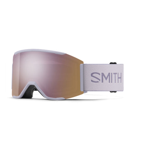 Smith 25/26 Squad Mag Goggles - Lunar Fog + ChromaPop Everyday Rose Gold Mirror