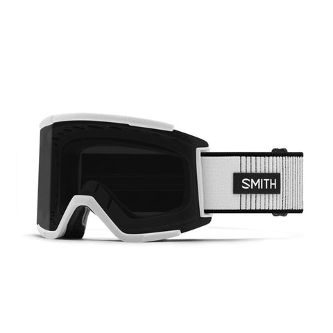 Smith 25/26 Squad XL Goggles - White Fade Out + ChromaPop Sun Black
