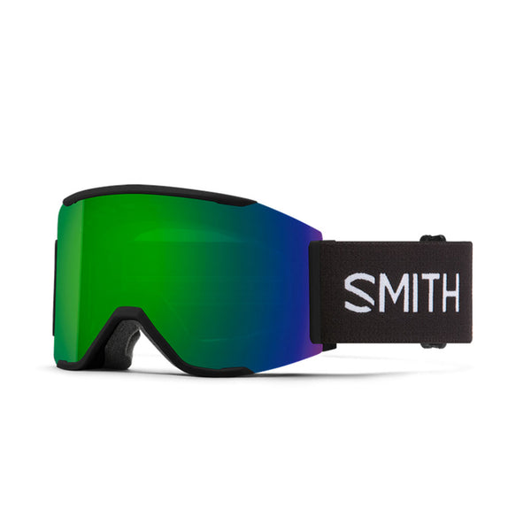 Smith 25/26 Squad Mag Goggles - Black + ChromaPop Sun Green Mirror