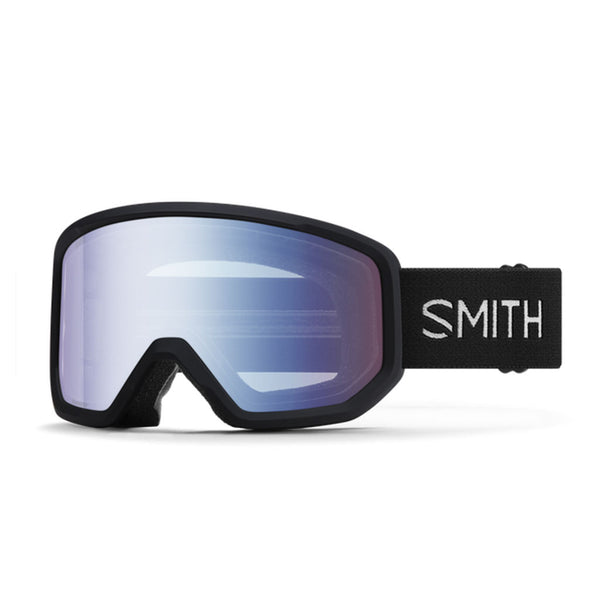 Smith 25/26 Transfer Low Bridge Fit Goggles - Black + Blue Sensor Mirror