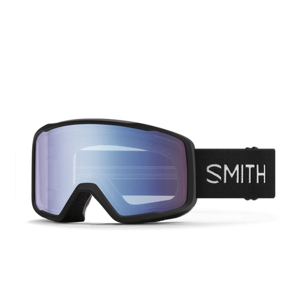 Smith 25/26 Tribute Goggles - Black + Blue Sensor Mirror