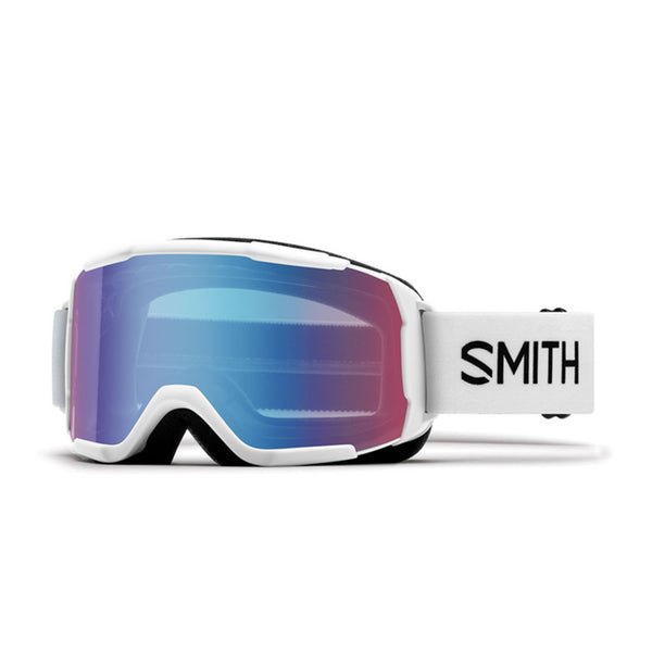 Smith 25/26 Daredevil Goggles - White + Blue Sensor Mirror