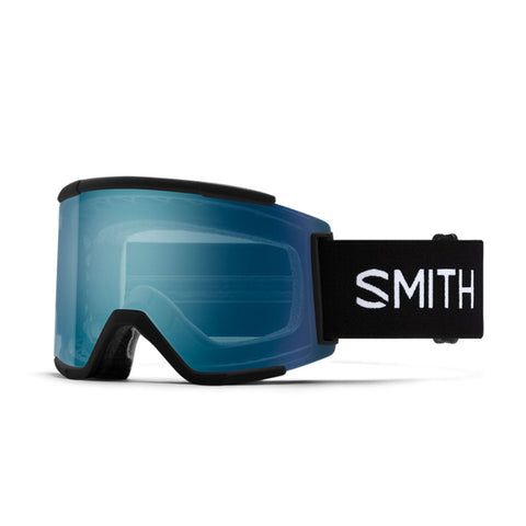 Smith 25/26 Squad Goggles - Black + ChromaPop Everyday Blue Mirror
