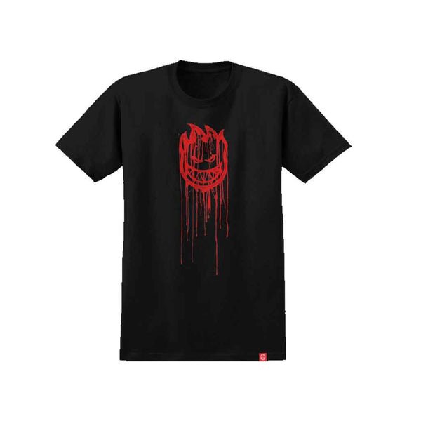 Spitfire Bighead Dripper S/S Tee - Black/Red
