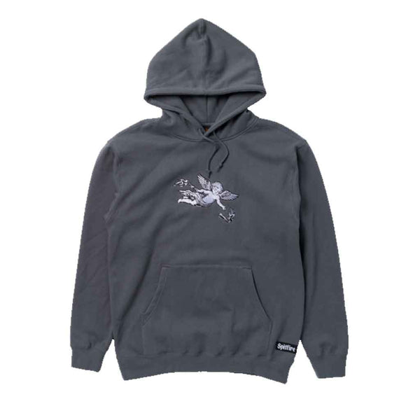 Spitfire Molotov Angel Hoodie - Charcoal