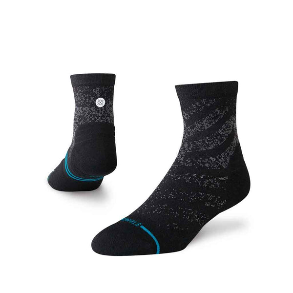 Stance Run Light Quarter Sock - Black