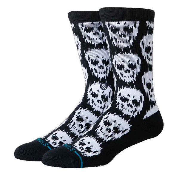 Stance Static Skull Crew Sock