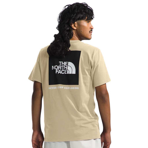The North Face Box NSE Tee - Gravel/Black 4D5