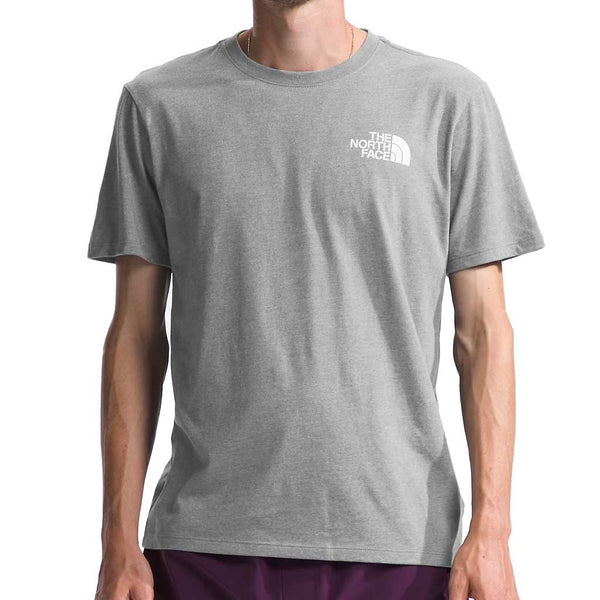 The North Face Box NSE Tee - TNF Medium Grey Heather/Lightning VI4 ...