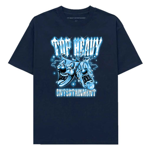 Top Heavy Cry Later Tee - Navy