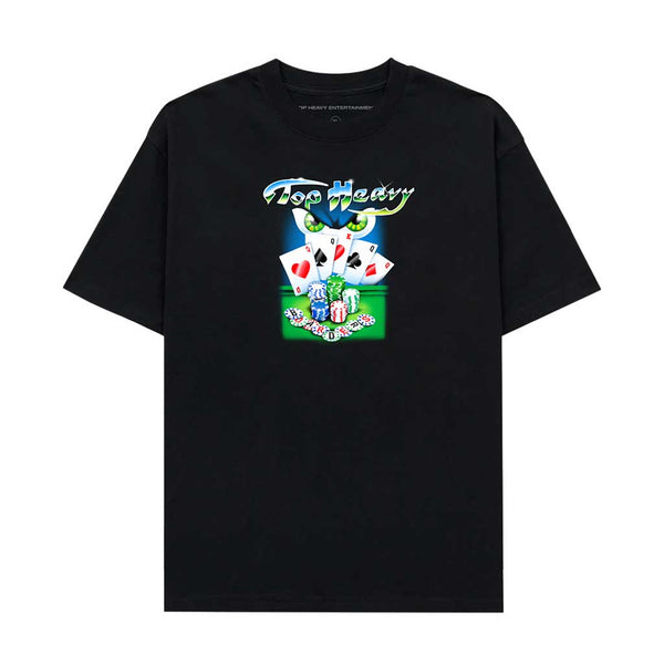 Top Heavy x Boarders King of Hearts Tee - Black