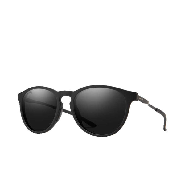 Smith Wander - Matte Black + ChromaPop Polarized Black Lens