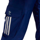 20/21 Adidas 10K Cargo Pant -Ink/White/Blue- pocket