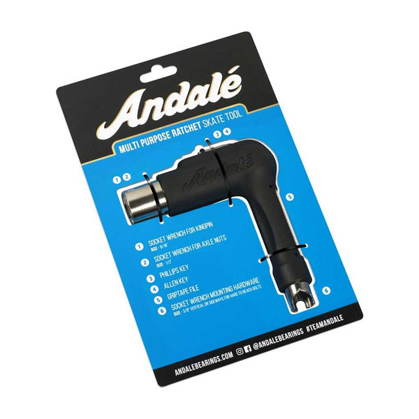 Andale Multi Purpose Ratchet Tool - Black side1