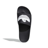 Adidas Shmoofoil Slide - Black/White/White Top