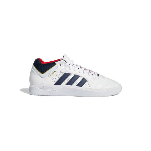 Adidas Tyshawn - Cloud White/Collegiate Navy/Gold Metallic