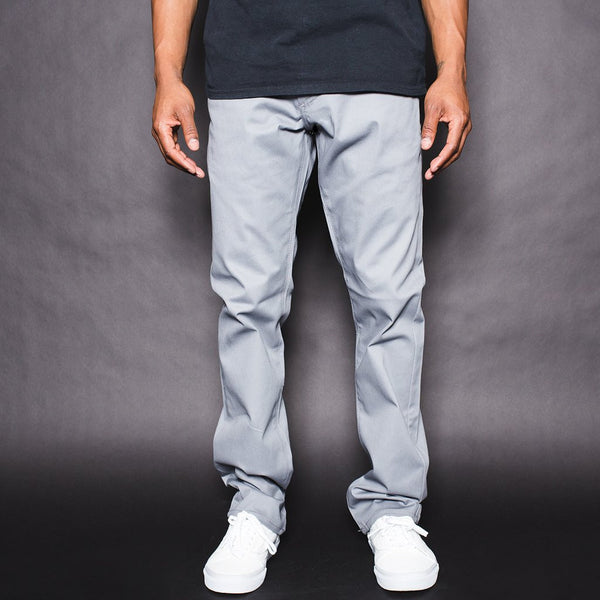BLKWD Classic Chino Pants - Light Grey
