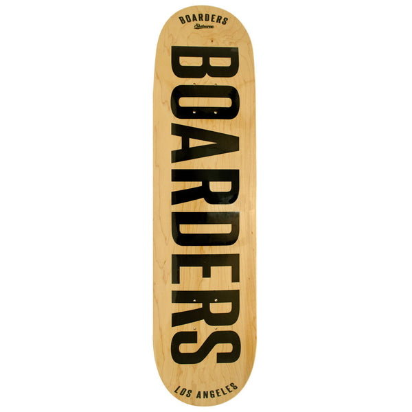 Boarders Bold Natural Skateboard Deck