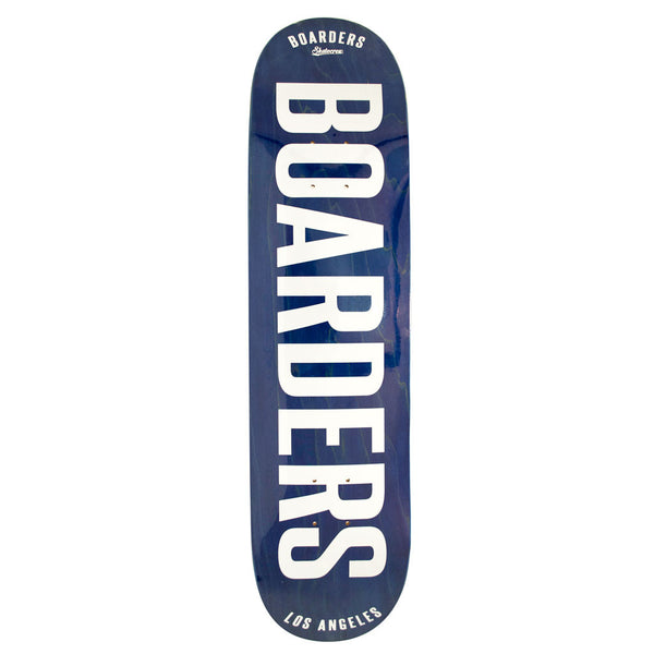 Boarders Bold Blue Skateboard Deck