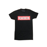 Boarders JPN Bold Red Box T-shirt Black