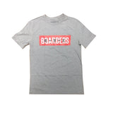 Boarders JPN Bold Red Box T-shirt Heather Grey