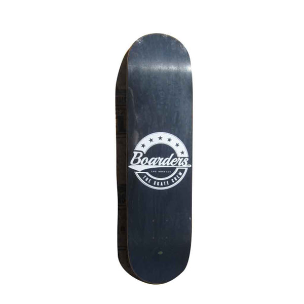 Boarders Star Crest Skateboard Deck - Black Bottom