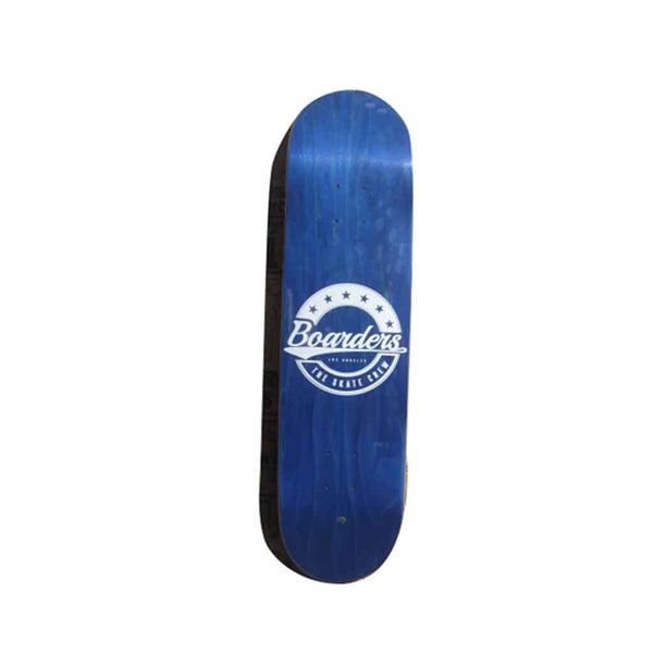 Boarders Star Crest Skateboard Deck - Blue Bottom