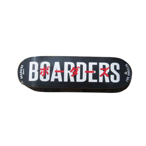 Boarders JPN Bold Skateboard Deck - Black