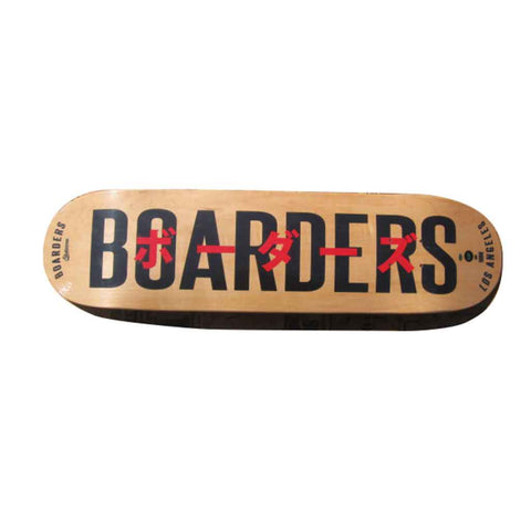 Boarders JPN Bold Skateboard Deck - Natural Bottom