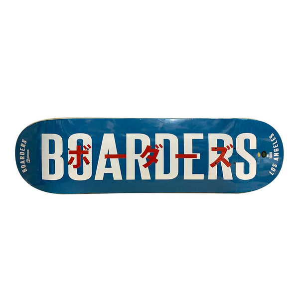 Boarders JPN Bold Skateboard Deck - Blue/White/Red