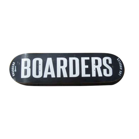 Boarders LA Bold Skateboard Deck Black