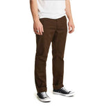 Brixton Reserve Chino Pant - Brown Front